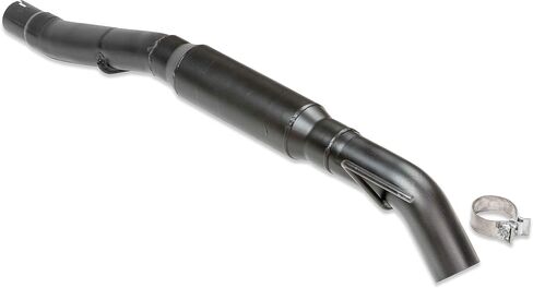 Flowmaster 817917 Outlaw Extreme Cat-Back Exhaust Kit 3 Inch 409 Stainless Steel Black Single Dump Turndown Compatible with 2015-2020 Ford F-150 2.7L 3.5L 5.0L 2/4WD all Wheelbases 2017-2020 Raptor in Saudi Arabia
