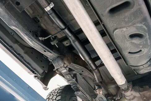 Flowmaster 817917 Outlaw Extreme Cat-Back Exhaust Kit 3 Inch 409 Stainless Steel Black Single Dump Turndown Compatible with 2015-2020 Ford F-150 2.7L 3.5L 5.0L 2/4WD all Wheelbases 2017-2020 Raptor in Saudi Arabia