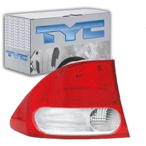 TYC Left Tail Light Lens compatible with Honda Civic 2009-2011 in Saudi Arabia
