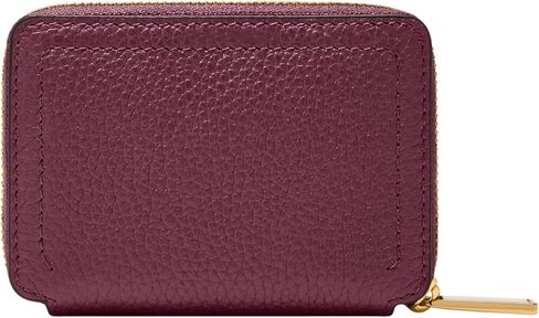 Fossil Logan Zip Card Case, Garnet in Kuwait