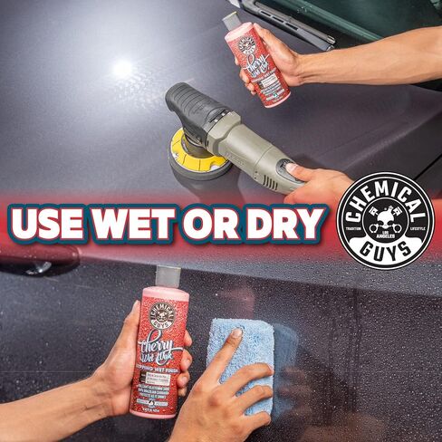 Chemical Guys WAC21316 Cherry Wet Wax, Dripping Wet Finish, Safe for Cars, Trucks, SUVs, Motorcycles, RVs & More, 16 fl oz in Saudi Arabia