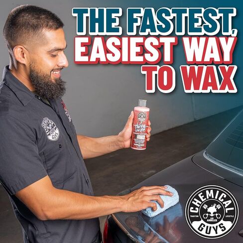 Chemical Guys WAC21316 Cherry Wet Wax, Dripping Wet Finish, Safe for Cars, Trucks, SUVs, Motorcycles, RVs & More, 16 fl oz in Saudi Arabia