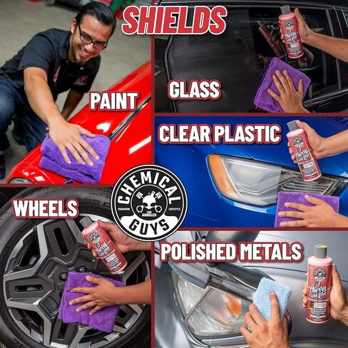 Chemical Guys WAC21316 Cherry Wet Wax, Dripping Wet Finish, Safe for Cars, Trucks, SUVs, Motorcycles, RVs & More, 16 fl oz in Saudi Arabia
