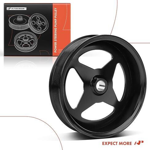 A-Premium Power Steering Pump Pulley Compatible with Dodge Ram 2500 2003-2007, Ram 3500 2003-2007, 5.9L 6.7L in Saudi Arabia