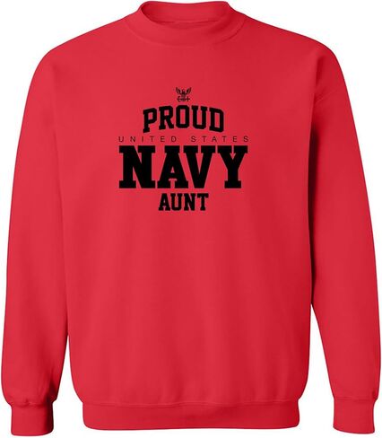 zerogravitee Proud United States Navy AUNT Crewneck Sweatshirt in Saudi Arabia