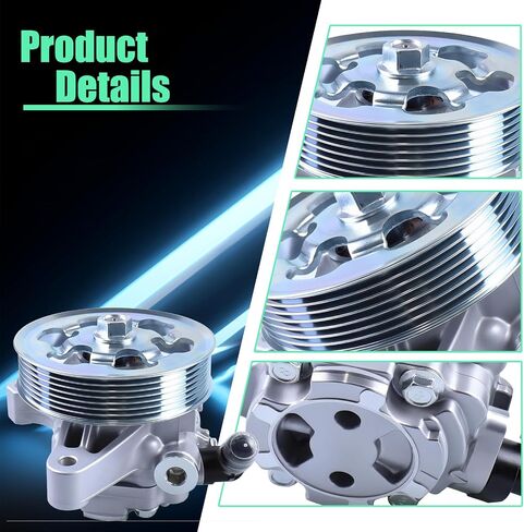 مضخة توجيه كهربائية مع بكرة متوافقة مع 2002-2006 Acura RSX 2.0L 2006-2008 TSX 2.4L 2006-2007 Honda Accord 2.4L 2002-2011CR-V 2.4L 2006-2011 العنصر 2.4L 21-5419 in Kuwait