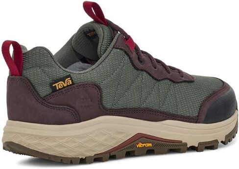 Teva Women's Ridgeview Mid RP Hiking Boot, Desert Taupe/Marsala, 10 in Saudi Arabia