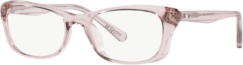 Coach HC6164U Universal Fit Prescription Eyewear Frames, Pink/Demo Lens, 53 mm in Saudi Arabia