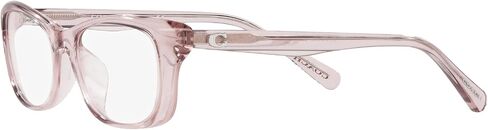Coach HC6164U Universal Fit Prescription Eyewear Frames, Pink/Demo Lens, 53 mm in Saudi Arabia