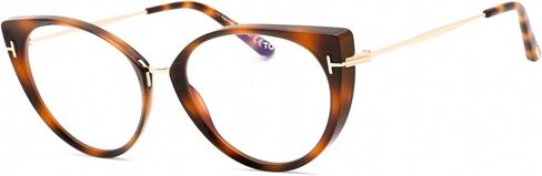 Eyeglasses Tom Ford FT 5815 -B 053 Shiny Blonde Havana, Rose Gold,"t" Logo/Bl in Saudi Arabia