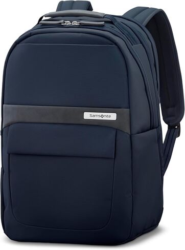 حقيبة ظهر Samsonite Elevation Plus - نسيج الجسم Recyclex® RPET مع جيب مخبأ سريع الوصول - يمتد 1.5 بوصة - حامل AirTag ™ - حقيبة الكمبيوتر المحمول - أزرق منتصف الليل in Kuwait
