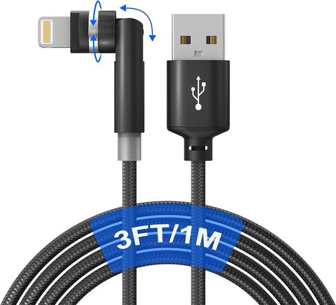 90 Degree Coiled USB-C to Lightning Cable 2Pack, Apple CarPlay Cord with Data Sync[MFi Certified] Retractable iPhone Charging Cable, PD 27W USB C Lightning Fast Charging Cable for iPhone/Pad/Pod Pink in Saudi Arabia