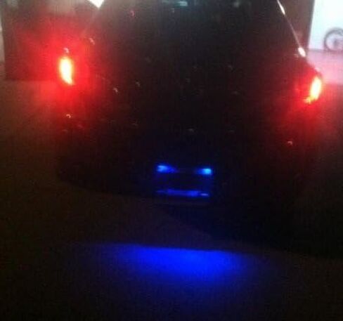 GP Thunder 194 168 2825 W5W T3 Wedge Blue LED استبدال المصابيح الكهربائية للعداد، المقياس، لوحة الترخيص، العلامة، القبة، باب صندوق الأمتعة للقراءة الداخلية لأضواء المصباح - 5 عبوات in Kuwait