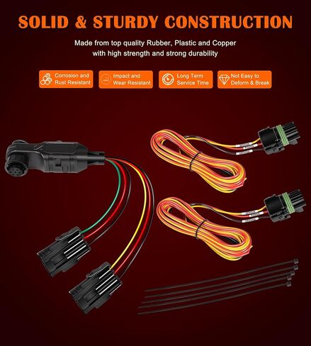 98605 Universal Sensor Input for EAS System - Compatible with Edge CS, CS2, CTS, CTS2 and CTS3 Devices, Quick Connect Sensor Input Wiring Harness Accessory Kit - 5 Volt in Saudi Arabia
