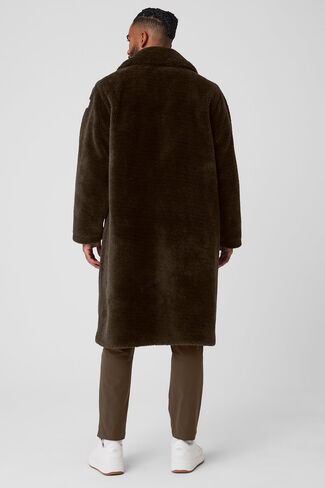Alo Yoga Oversized Sherpa Trench - Espresso in Saudi Arabia