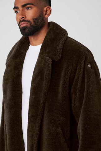 Alo Yoga Oversized Sherpa Trench - Espresso in Saudi Arabia