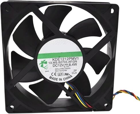 ل KDE1212PMV1 12V 8.4W 0.7A 3000RPM 12 سنتيمتر 12038 120x120x38 مللي متر PWM مروحة التبريد الصامتة in Kuwait