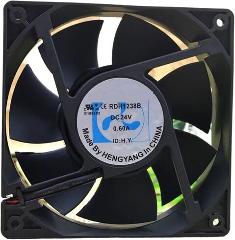 ل RDH1238B 24V 0.6A 12 سنتيمتر 12038 120x120x38 مللي متر مزدوجة الكرة تحمل مروحة هديل in Kuwait