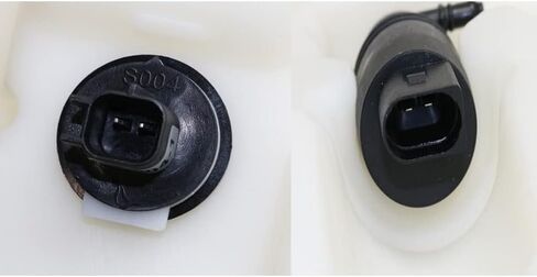 Washer Reservoir With Pump, Cap and Sensor Compatible For Chevy Silverado / GMC SIERRA 1500 2014-2015/2500 HD/3500 HD 2015 , All Cab Types Direct Replacement 22954986-PFM GM1288192 in Saudi Arabia