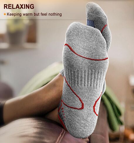 Men's Ankle Socks 4Pairs-Athletic Running Socks Cushioned No Show Breathable-Arch Support in Saudi Arabia