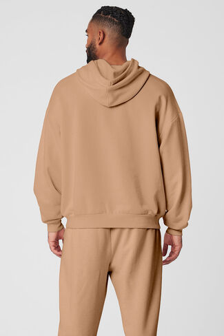 Alo Yoga Accolade Hoodie - Toasted Almond in Saudi Arabia