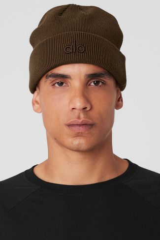 Alo Yoga Notable Beanie - Espresso - Espresso / One Size in Saudi Arabia