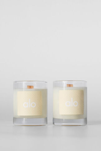 Alo Yoga Signature & Love Votive Candle Set - No Color / 2 oz in Saudi Arabia