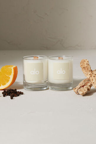 Alo Yoga Signature & Love Votive Candle Set - No Color / 2 oz in Saudi Arabia