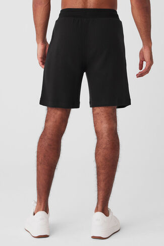 Alo Yoga 7" Micro Waffle Fast Break Short - Black in Saudi Arabia