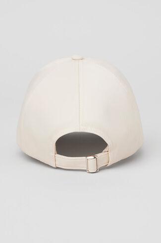 Alo Yoga Satin Off-Duty Cap - Creme - Creme / One Size in Kuwait