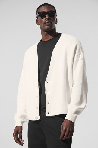 سترة كارديجان من ألو يوجا سكولار - عاجي in Kuwait