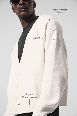 سترة كارديجان من ألو يوجا سكولار - عاجي in Kuwait