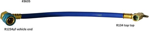 Generic Leak Detector Dye Charge for 1234YF Systems + Simple Installation Hose (3 Can Kit) in Saudi Arabia