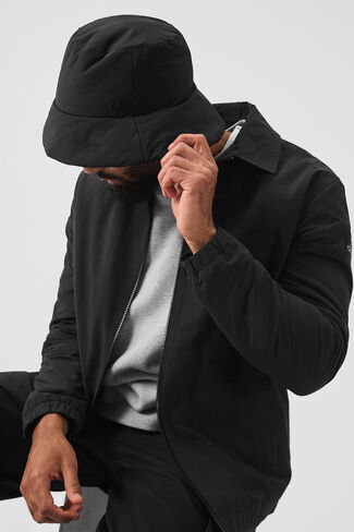 Alo Yoga Good Shade Puffer Bucket Hat - Black in Saudi Arabia