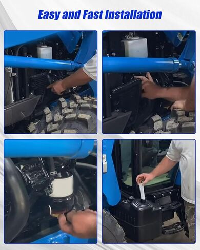 ULZOZN Filter Kit Fit for LS Tractor MT125, Oil Fuel Hydraulic Oil Filter Replace 11930535150 40358122 40049450 40195621 40220109 in Saudi Arabia
