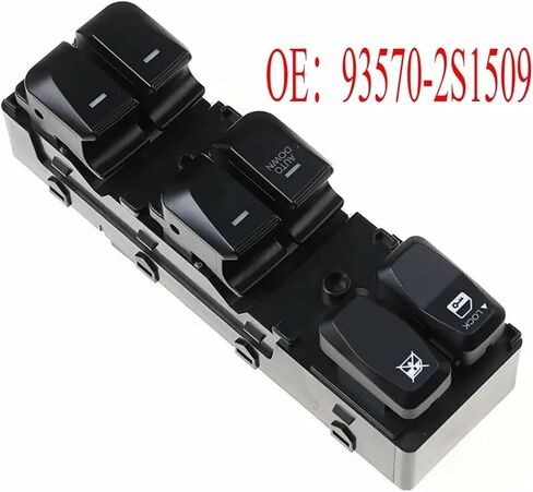 Power Master Window Switch Control Button 93570-2S1509 16 Pins 1Pcs in Saudi Arabia