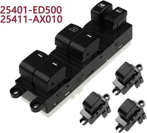 25401ED500 25401-ED500 25411-AX010 Power Window Master Switch 1Pcs(A) in Saudi Arabia