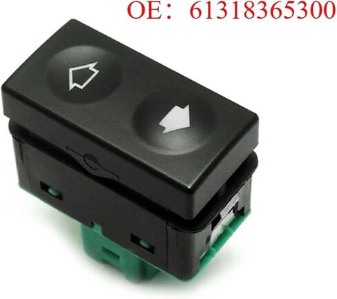 Car Accessories 61318365300 Electric Power Window Switch Lift Single Button 1Pcs in Saudi Arabia