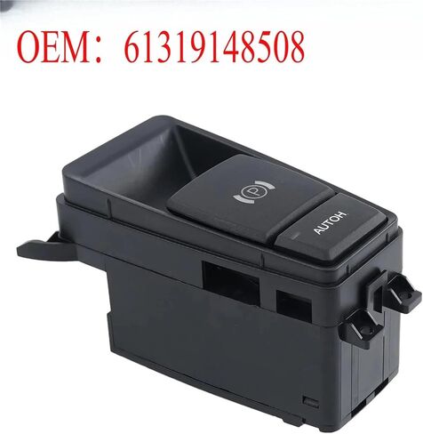 61319148508 Electrical Parking Hand Brake Control Switch Button 1Pcs in Saudi Arabia