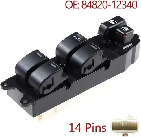 84820-12510 Car 84820-12340 8482012340 Power Window Switch 1Pcs in Saudi Arabia