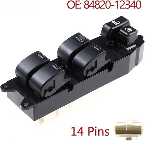 84820-12510 Car 84820-12340 8482012340 Power Window Switch 1Pcs in Saudi Arabia