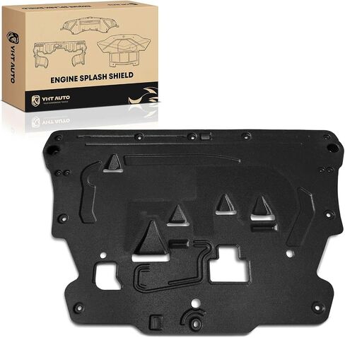 YHTAUTO Front Lower Side Engine Splash Shield Compatible with Volvo S90 2017-2021, V90 2018-2020, V90 Cross Country 2017-2021, XC60 2018-2021, XC90 2016-2022, Plastic Splash Guard Engine Case Guards in Saudi Arabia