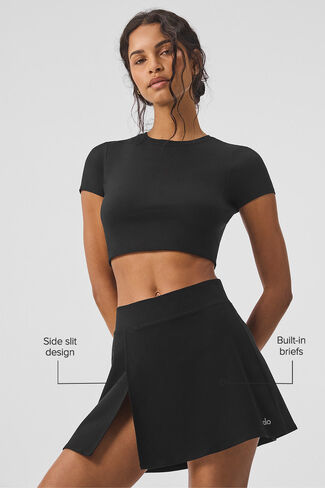 آلو يوجا تنورة ألوسوفت باك سبين - أسود in Kuwait