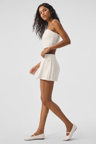 ألو يوجا دبل أونلي حمالة صدر بدون أكمام - عاجي in Kuwait