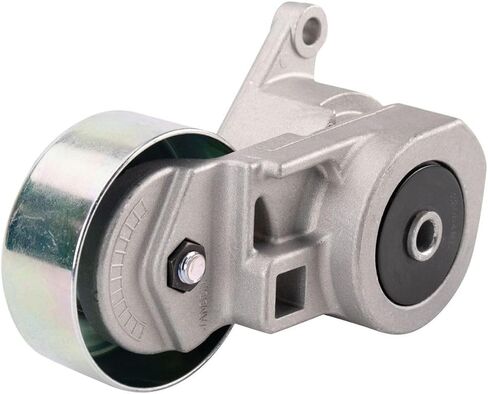 Serpentine Belt Tensioner Aluminum&Steel Silver Pulley 0.67 Diameter 1pc for Mitsubishi for Eclipse 2006-2011 for Galant 2004-2012 for Lancer 2004-2006 for Outlander 2003-2006 in Saudi Arabia