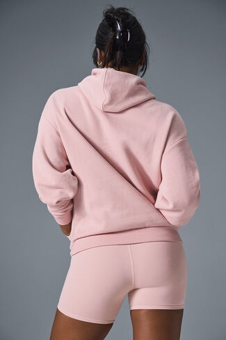 Alo Yoga Accolade Hoodie - Ballet Pink in Kuwait