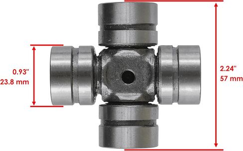 Caltric Front Prop Shaft U-Joint Compatible with Polaris Rzr S 800 Efi 2009-2012 Universal Joint in Saudi Arabia