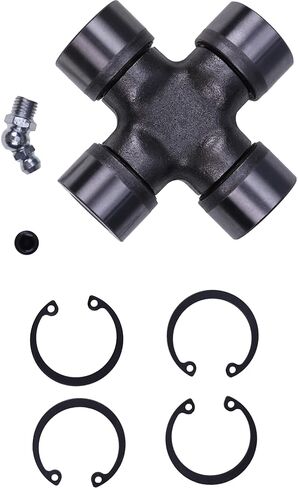 JZGRDN 144465A1 84355357 9968059 Spider U-Joint with Snap Rings Cross Compatible with Case 570LXT, 570MXT, 580L, 580M, 580 Super L, 580 Super M in Saudi Arabia