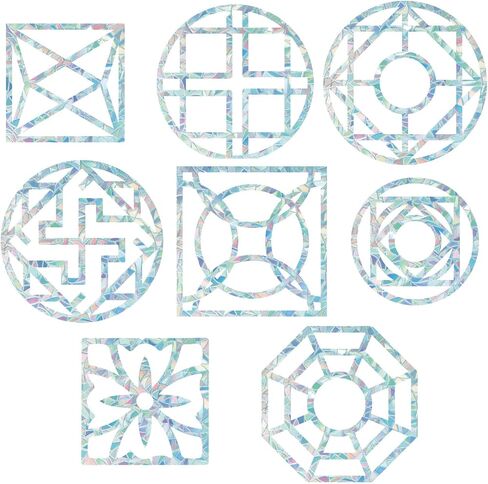 GORGECRAFT 16pcs Sea Turtle Window Stickers 8 Styles Tortoise Window Decal 3D Decorative Window Film Anti-Collision Sea Animal Door Window Static Decals Sun Catcher for Dining Room Bedroom in Saudi Arabia
