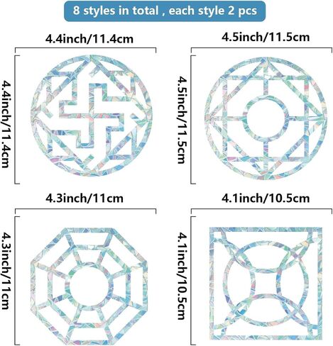 GORGECRAFT 16pcs Sea Turtle Window Stickers 8 Styles Tortoise Window Decal 3D Decorative Window Film Anti-Collision Sea Animal Door Window Static Decals Sun Catcher for Dining Room Bedroom in Saudi Arabia